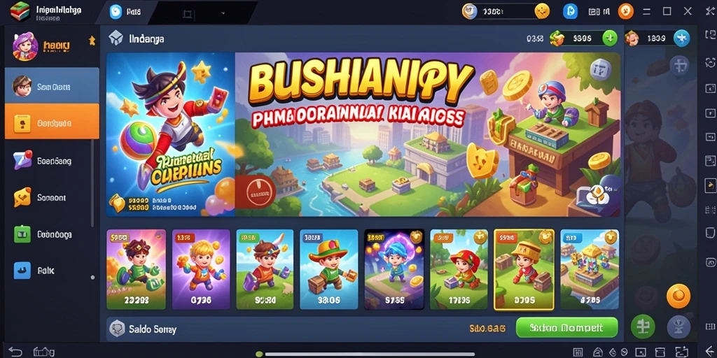 Tampilan awal yang menarik dan intuitif.