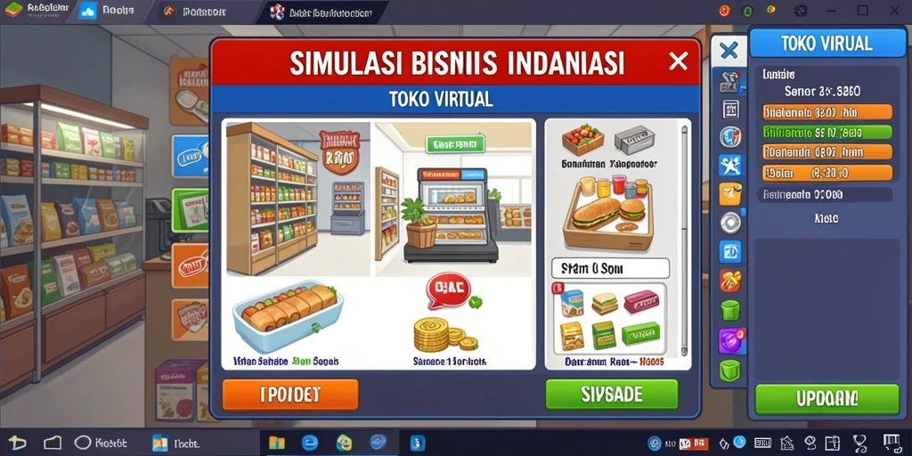 Tampilan awal game dengan grafis yang menakjubkan.
