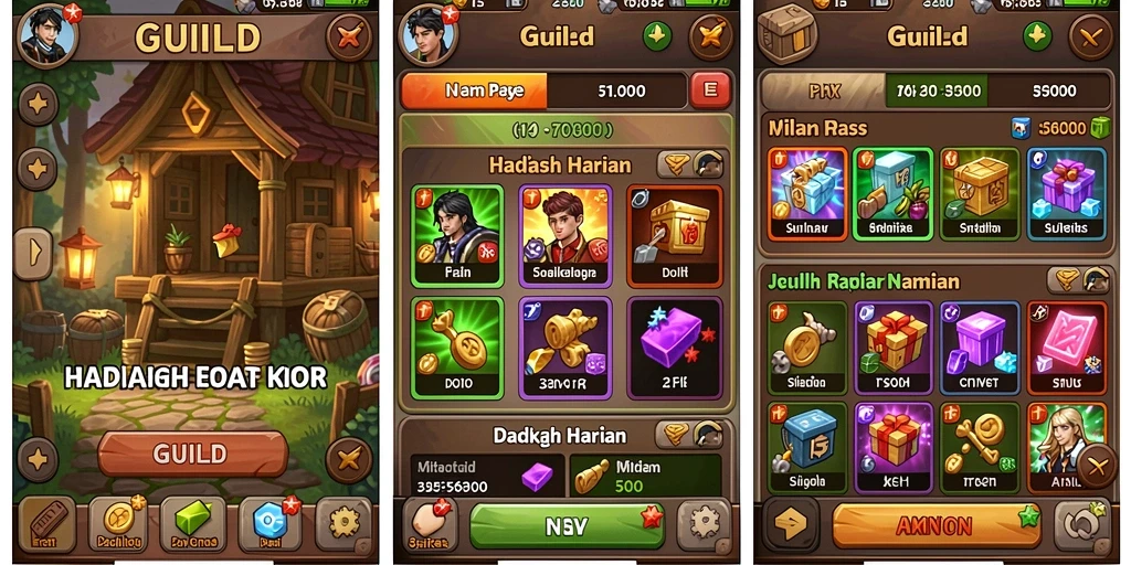 Screenshot menampilkan antarmuka permainan HOKI9 yang intuitif.