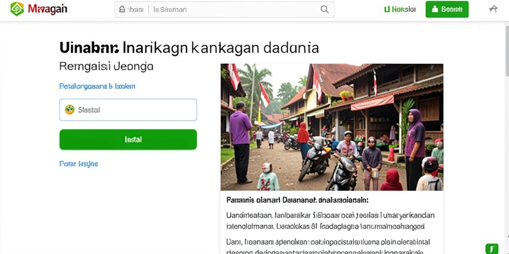 Tampilan antarmuka yang sederhana dan mudah digunakan.