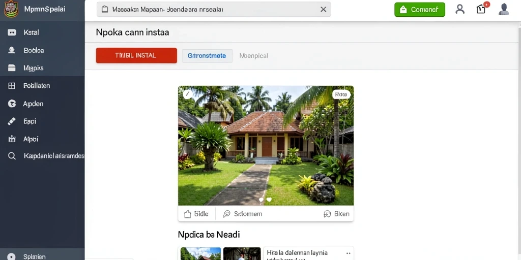 Tampilan antarmuka yang user-friendly dan intuitif.