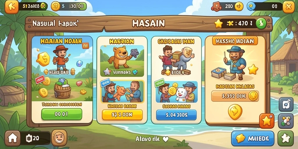 Screenshot fitur bonus harian yang menarik.