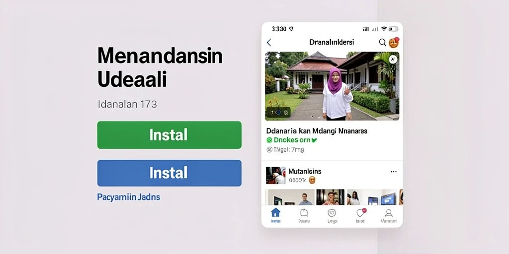 Tangkapan layar menampilkan grafis yang memukau.