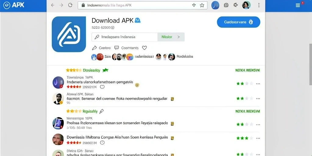 Tampilan awal permainan yang menarik dan mudah dinavigasi.