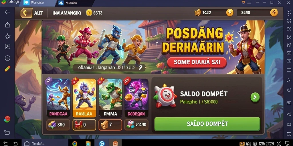 Tampilan antarmuka yang menarik dan intuitif.
