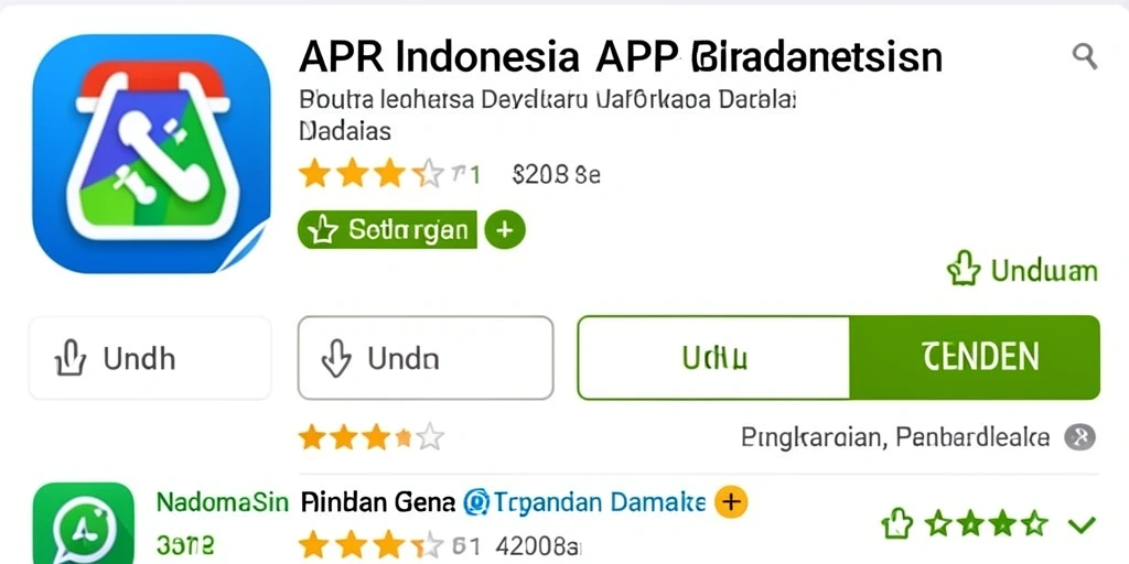 Tampilan menu utama yang menarik perhatian.