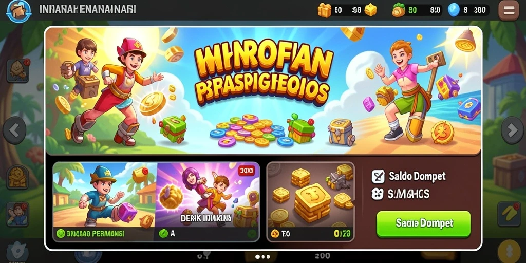 Ilustrasi antarmuka utama aplikasi ZIATOGEL.